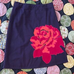 Boden a-line skirt.